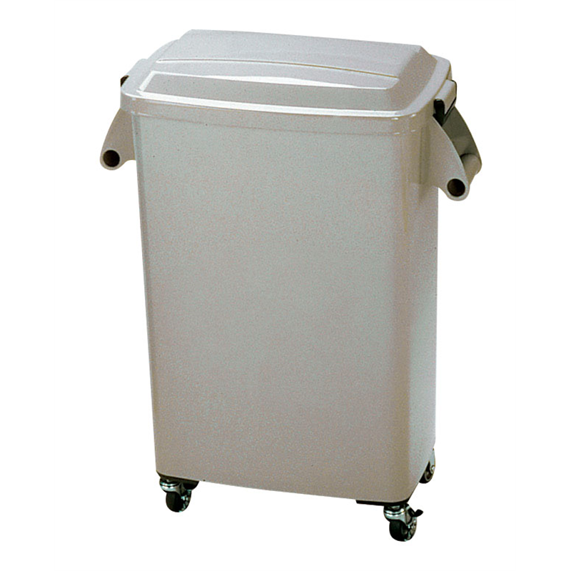 厨房ペール（キャスター付） CK-70　グレー 1個（ご注文単位1個）【直送品】