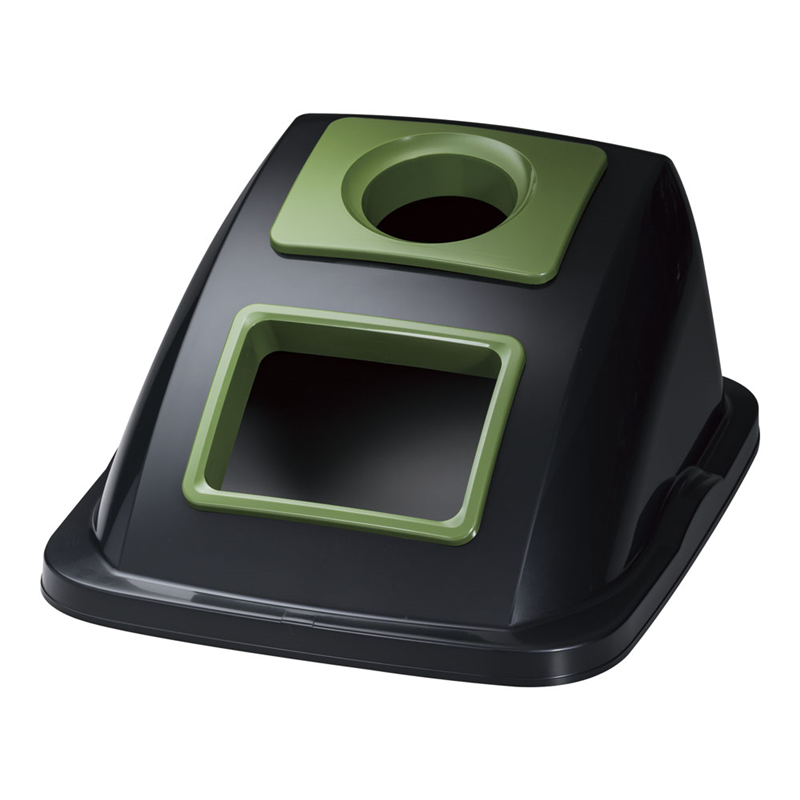 セキスイ G・ダスター角型 ブラック 分別フタ 丸穴×角穴#60用 1袋(ご注文単位1袋)【直送品】