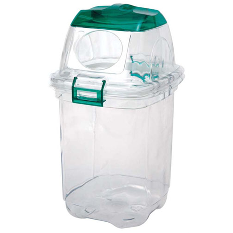 セキスイ 透明エコダスター #35 ペットボトル用グリーン 1袋(ご注文単位1袋)【直送品】