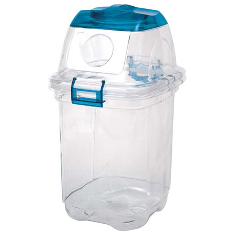 セキスイ 透明エコダスター #35 ビン用(ブルー) 1袋(ご注文単位1袋)【直送品】