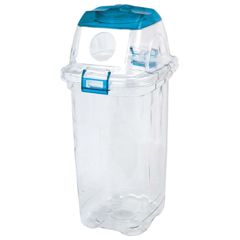 セキスイ 透明エコダスター #45 ビン用(ブルー) 1個(ご注文単位1個)【直送品】