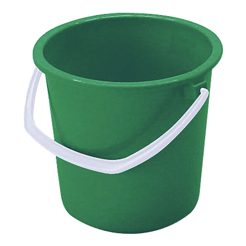 ヤザキ カラーバケツ YP-5 グリーン 1個(ご注文単位1個)【直送品】