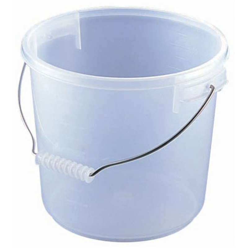 ポリプロバケツ PO-13A 乳白色 1袋(ご注文単位1袋)【直送品】
