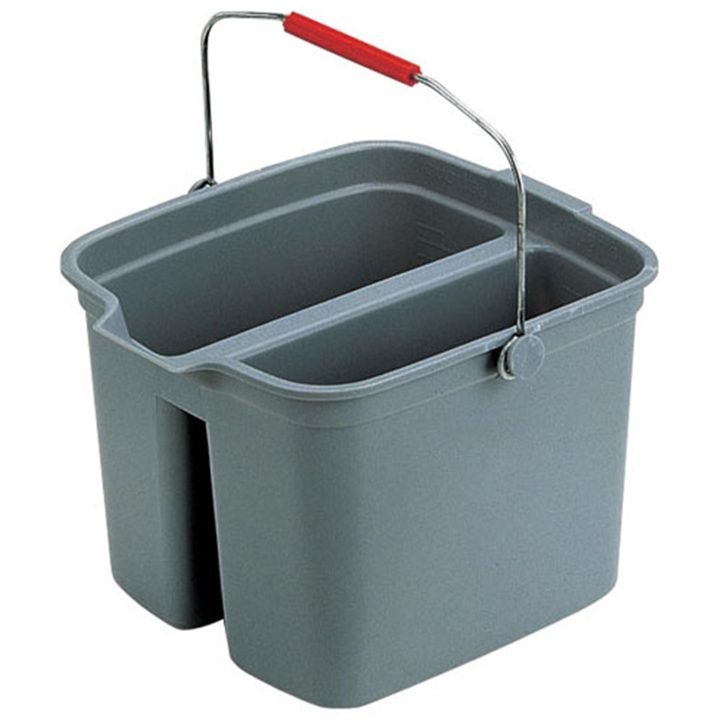 ラバーメイド　ブルート・ダブルペール №2617　グレー 1箱（ご注文単位1箱）【直送品】