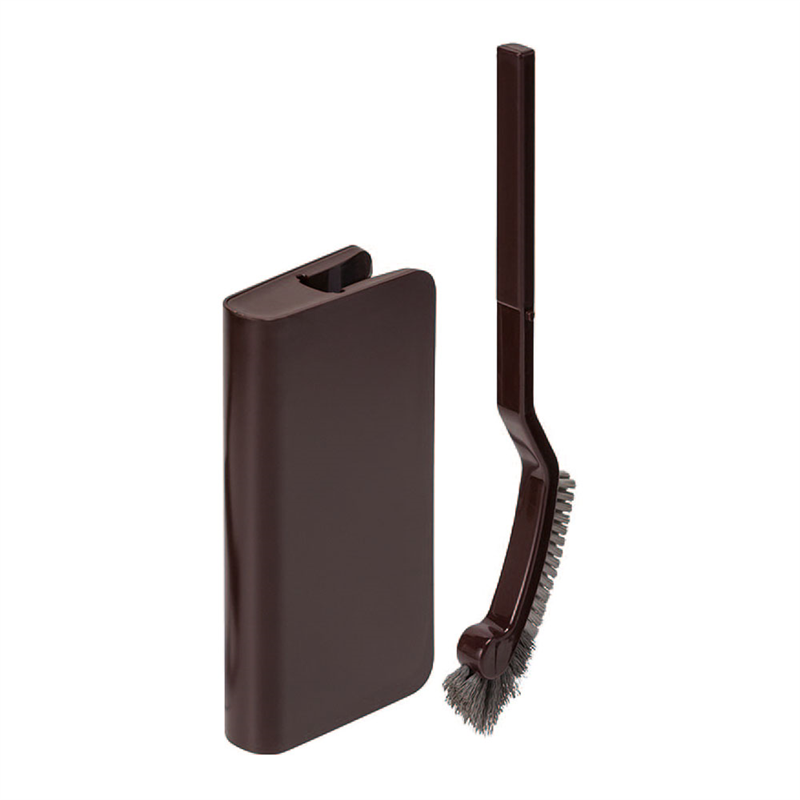 スリムトイレブラシ ケース付 ブラウン 81317 1袋(ご注文単位1袋)【直送品】