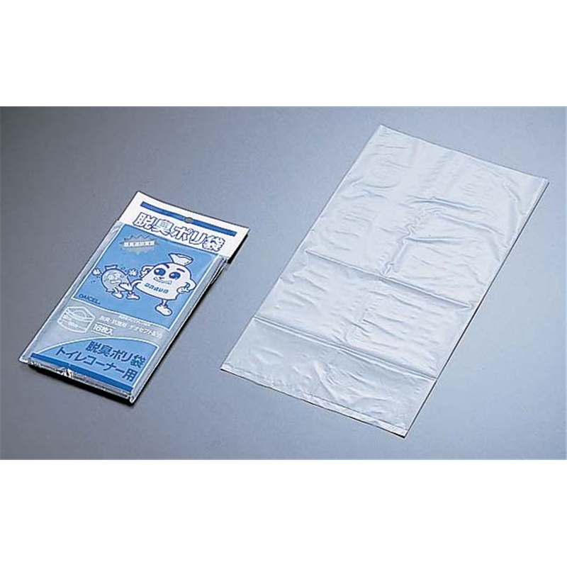 脱臭ポリ トイレコーナー用 16枚 1袋(ご注文単位1袋)【直送品】