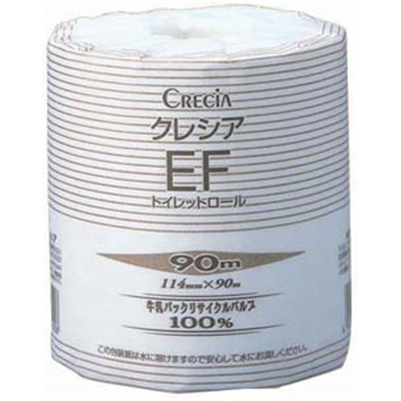 クレシア　EFトイレットロール　90M （1ケース80個入） 1袋（ご注文単位1袋）【直送品】