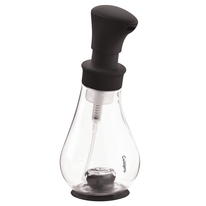 クイジプロ　吸盤付フォームポンプ 83-758002　ブラック 1袋（ご注文単位1袋）【直送品】