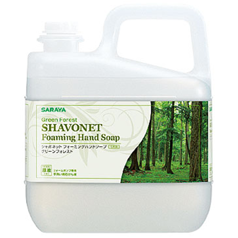 シャボネット　フォーミングハンドソープ グリーンアップル　5kg 1個（ご注文単位1個）【直送品】
