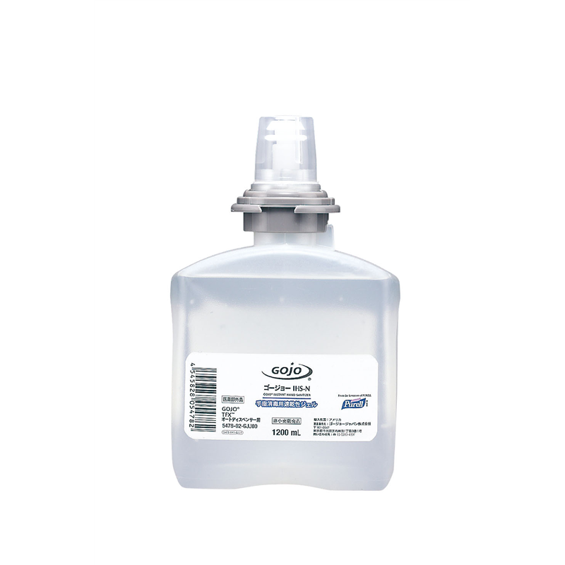 TFX用1200mlカートリッジ　2ヶ入 手指消毒用ジェル　IHS-N 1箱（ご注文単位1箱）【直送品】
