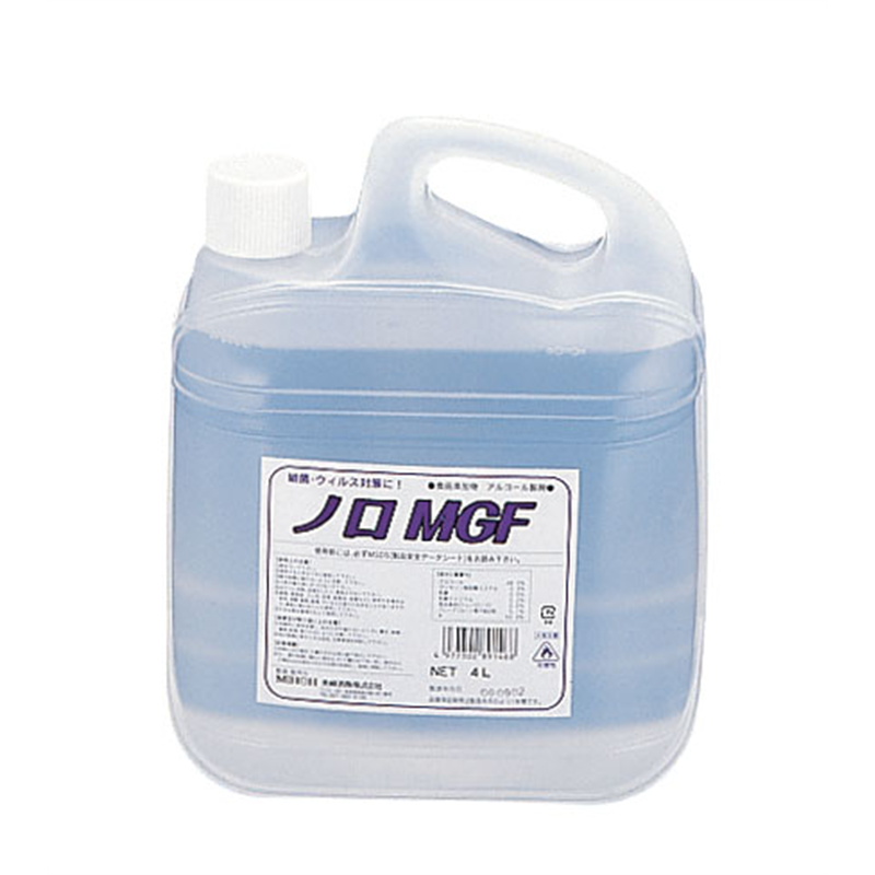 ウイルス対応アルコール製剤　ノロMGF 4L 1個（ご注文単位1個） ※軽【直送品】