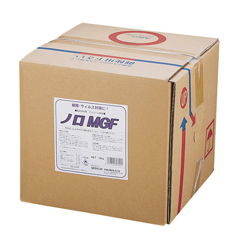 ウイルス対応アルコール製剤　ノロMGF 18kg 1箱（ご注文単位1箱） ※軽【直送品】