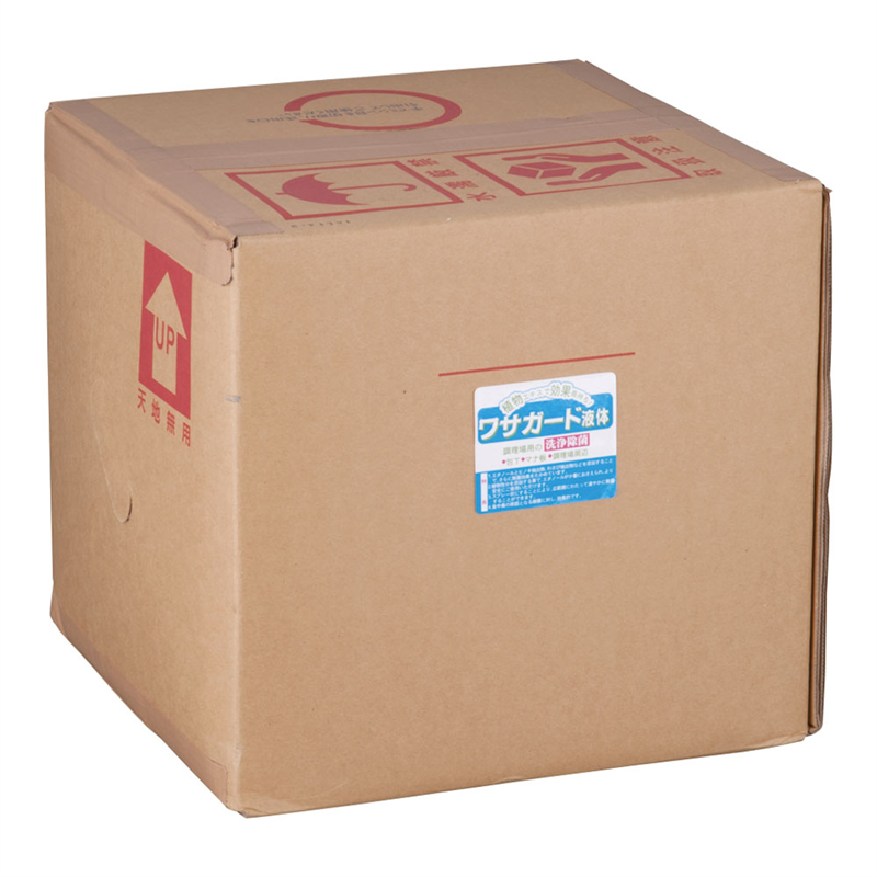 洗浄除菌剤 ワサガード液体 18L詰替用 1箱(ご注文単位1箱)【直送品】