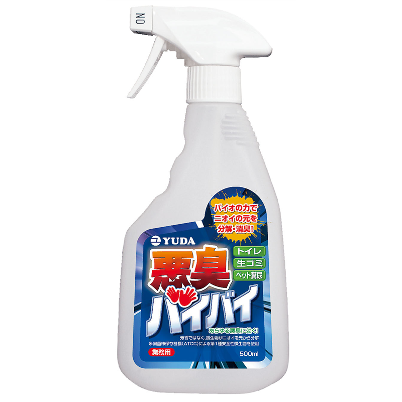 消臭用バイオ製剤 悪臭バイバイ 500ml 1個(ご注文単位1個)【直送品】