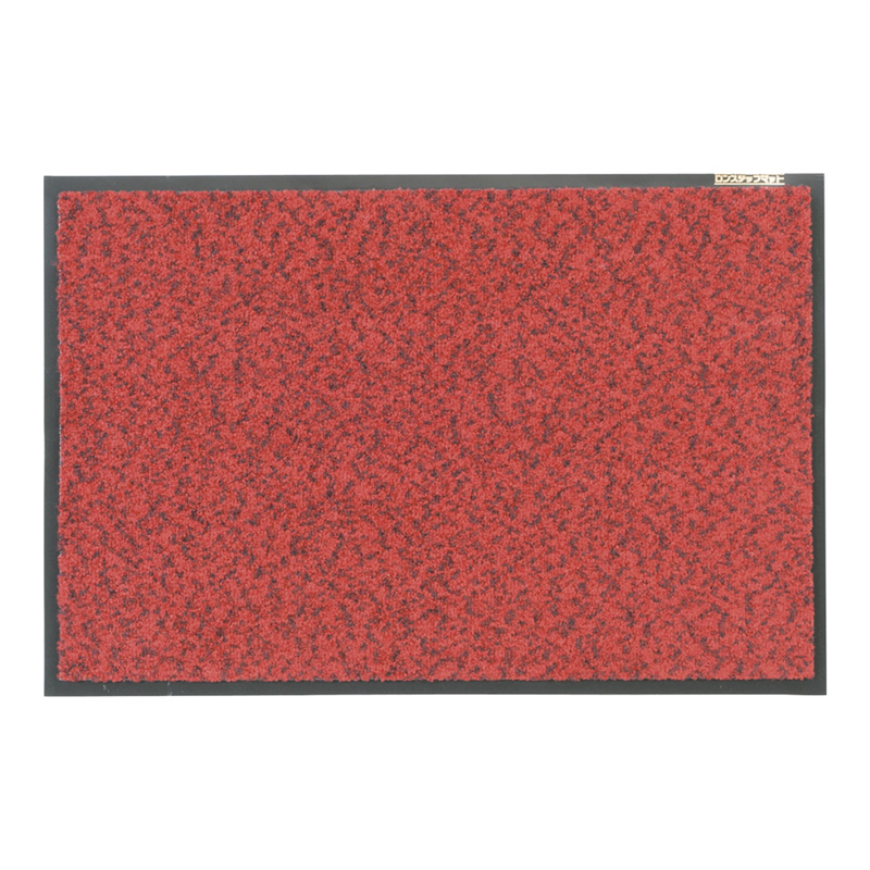 ロンステップマット 900×　600mm　　　赤黒 1個（ご注文単位1個）【直送品】