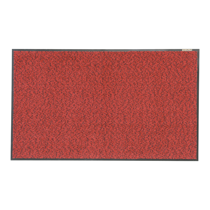 ロンステップマット 900×1500mm 赤黒 1個(ご注文単位1個)【直送品】