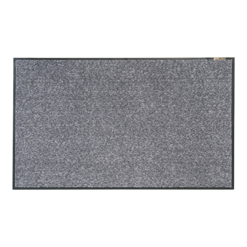 ロンステップマット 900×1500mm グレー 1個(ご注文単位1個)【直送品】