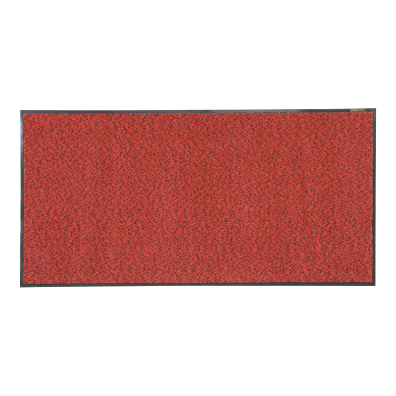 ロンステップマット 900×1800mm　　　赤黒 1個（ご注文単位1個）【直送品】
