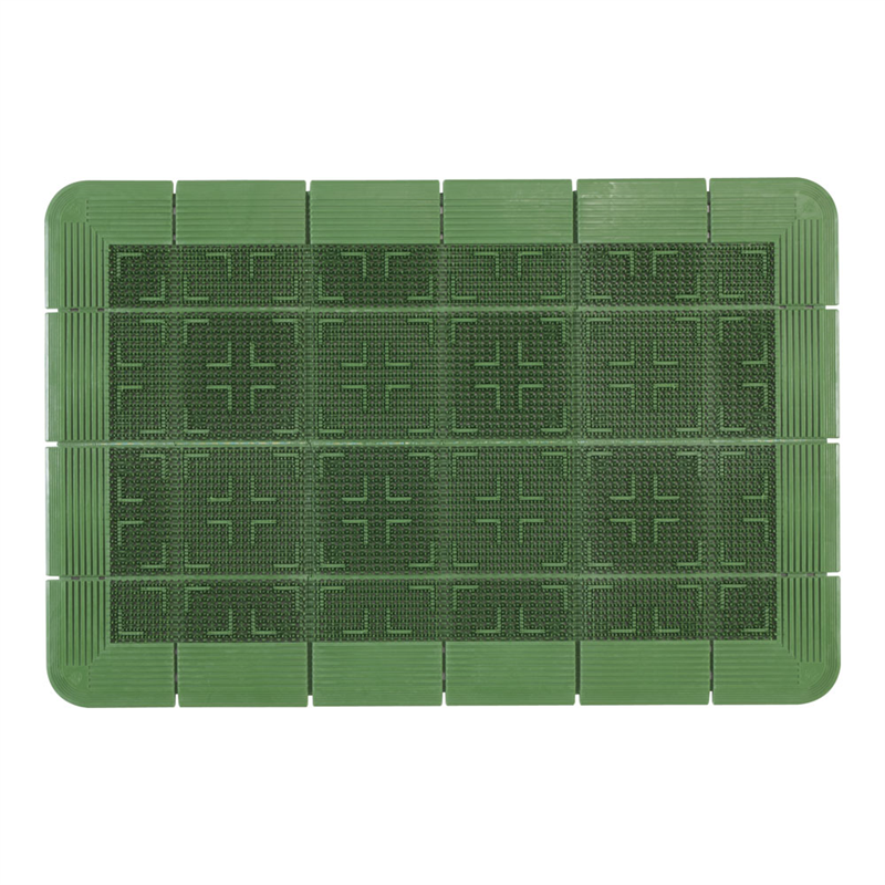クロスハードマット　　900×600mm 緑 1袋（ご注文単位1袋）【直送品】