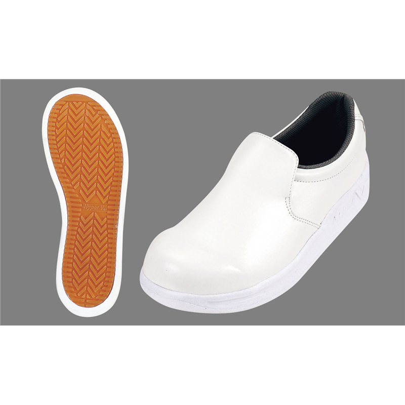 ハイパーV　厨房スニーカー#5000 ホワイト　26.5cm 1箱（ご注文単位1箱）【直送品】