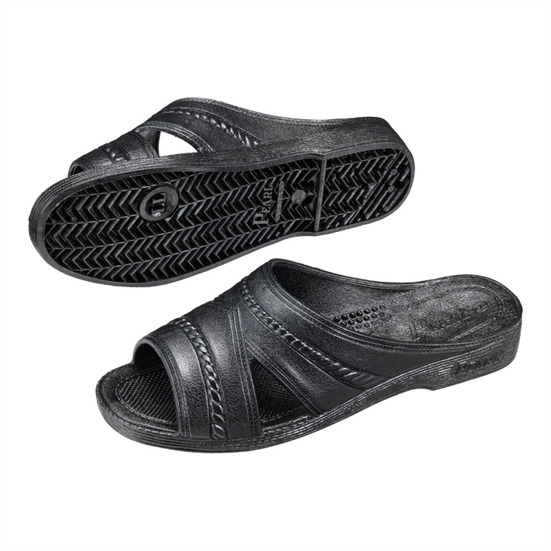 紳士用 健康サンダル 黒 LL 1個(ご注文単位1個)【直送品】