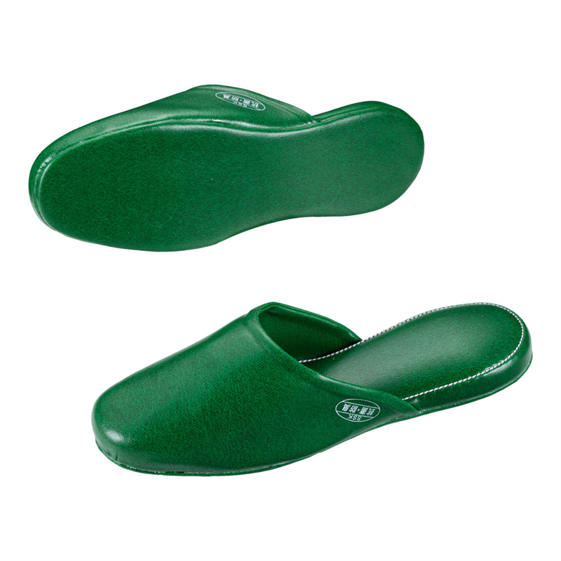 抗菌スリッパSSK-5150 M グリーン 1個(ご注文単位1個)【直送品】
