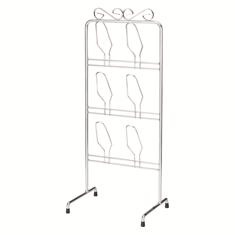 スチールメッキスリッパ立て　6H  1個（ご注文単位1個）【直送品】