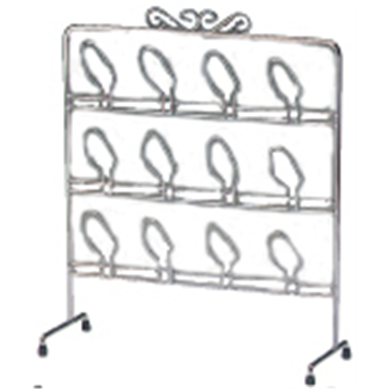 スチールメッキスリッパ立て　12H  1個（ご注文単位1個）【直送品】