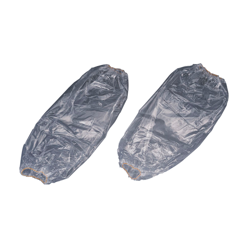 PEアームカバー(ナチュラル)50枚入 00372 1袋(ご注文単位1袋)【直送品】