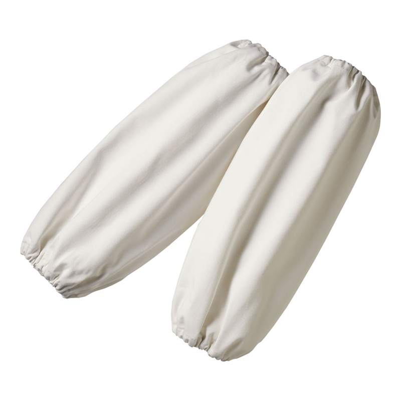 防炎アームカバー　VA901（1双） 2　白 1袋（ご注文単位1袋）【直送品】