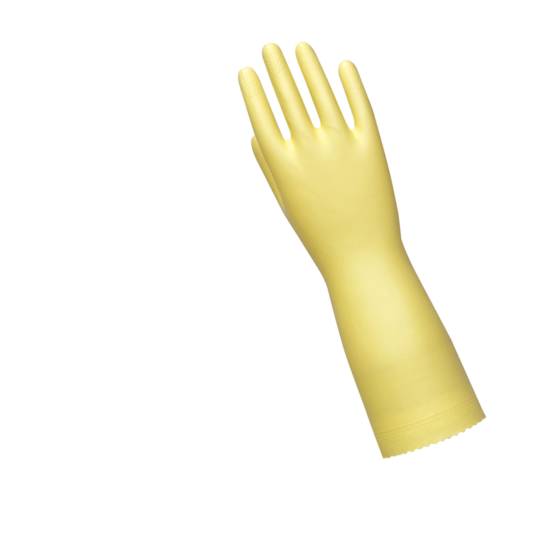 トーワ ソフトエース 厚手手袋 L イエロー 1袋(ご注文単位1袋)【直送品】