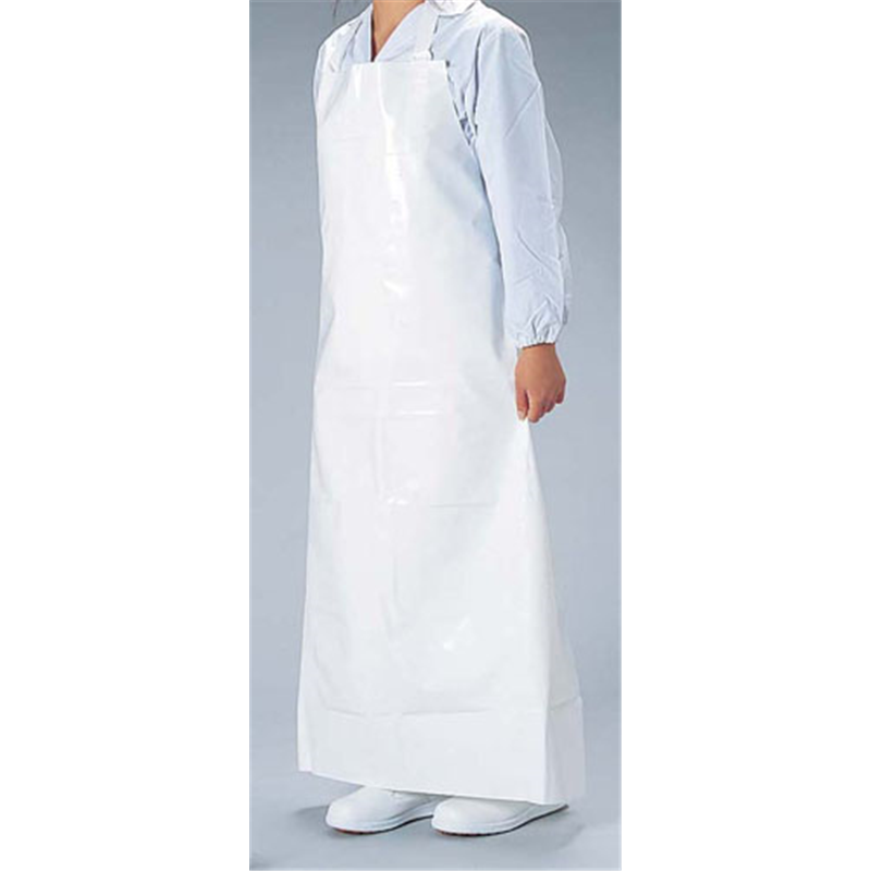 軽量耐油　耐酸前掛　胸付 6190 1袋（ご注文単位1袋）【直送品】