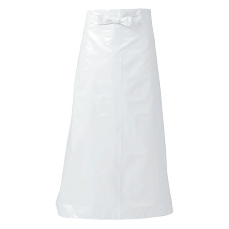 マイティクロス エプロン 腰下タイプ E1002-0 M ホワイト 1袋(ご注文単位1袋)【直送品】