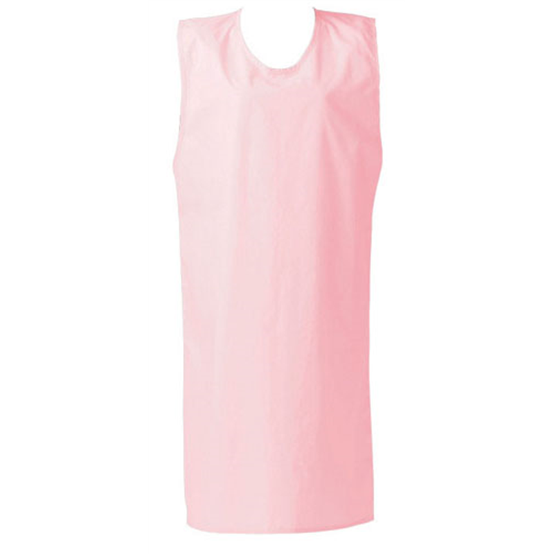 ウルトラ・ドライエプロン ノースリーブ E1203-4 ピンク 1袋(ご注文単位1袋)【直送品】