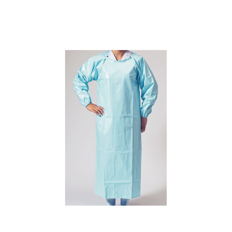 ウレタン カッポーエプロン K-300 S サックス 1袋(ご注文単位1袋)【直送品】