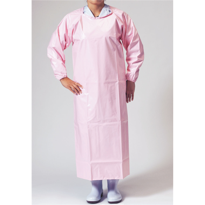 ウレタン カッポーエプロン K-300 M ピンク 1袋(ご注文単位1袋)【直送品】