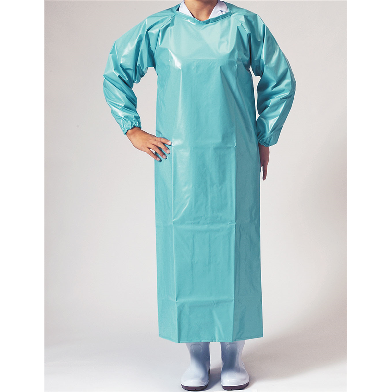 ウレタン カッポーエプロン K-300 M ミント 1袋(ご注文単位1袋)【直送品】