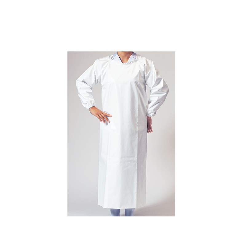 ウレタン カッポーエプロン K-300 LL ホワイト 1袋(ご注文単位1袋)【直送品】