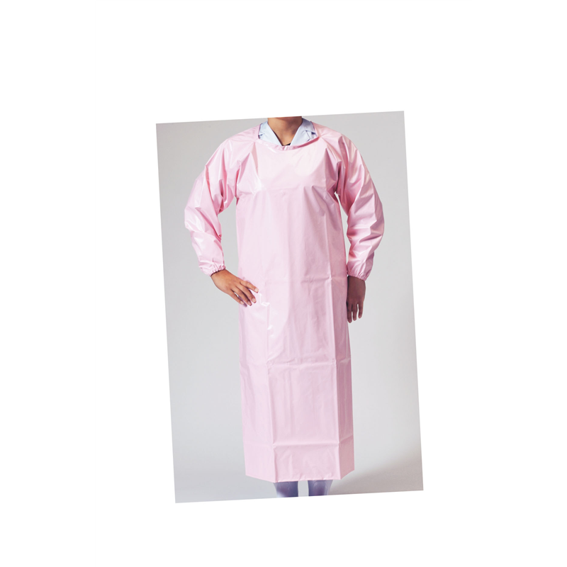 ウレタン カッポーエプロン K-300 LL ピンク 1袋(ご注文単位1袋)【直送品】