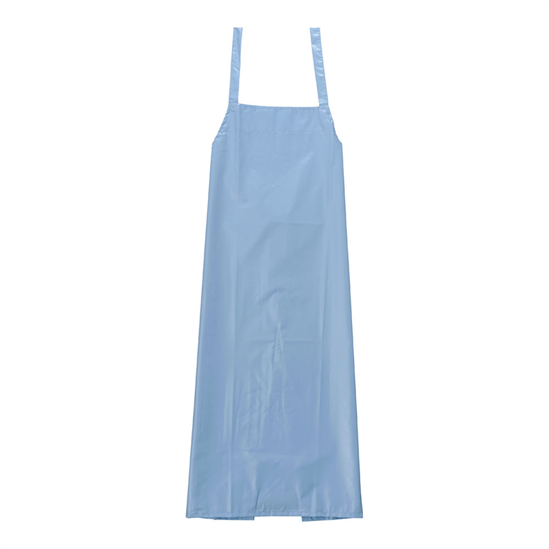 クリーンエプロン ウォーターブロック M ブルー 1袋(ご注文単位1袋)【直送品】