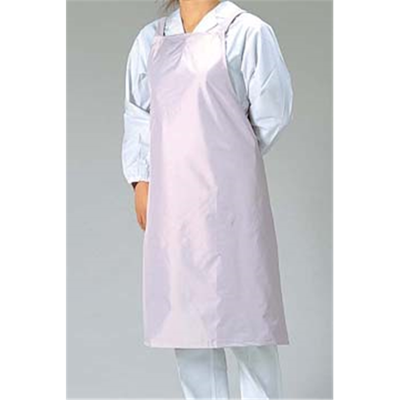 らくらくドライエプロン　（水洗い用） D-1　ピンク 1袋（ご注文単位1袋）【直送品】