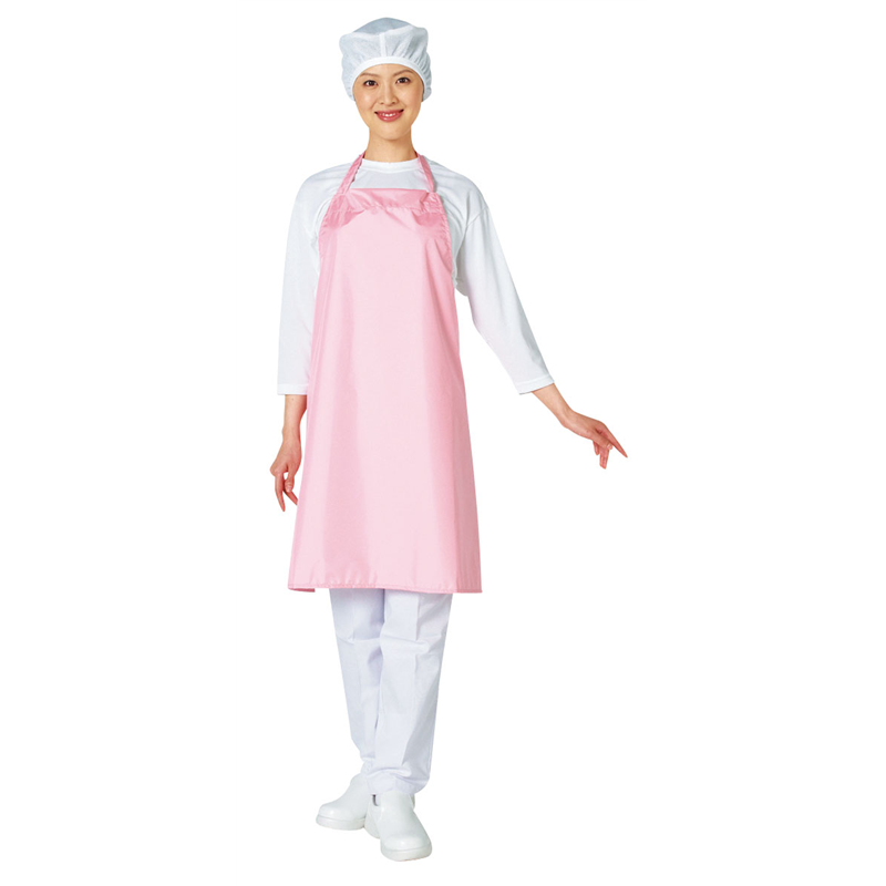 パステックエプロン　E1520 ピンク 1袋（ご注文単位1袋）【直送品】