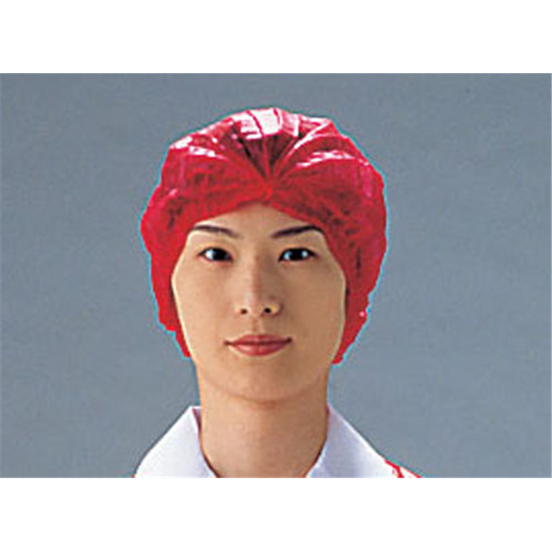 パル　モブキャップ　（1000枚入） D93530　　レッド 1箱（ご注文単位1箱）【直送品】