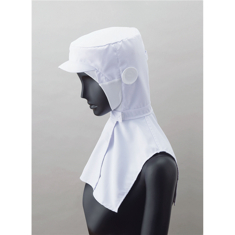 フード　WA-5050　（ホワイト） M 1袋（ご注文単位1袋）【直送品】