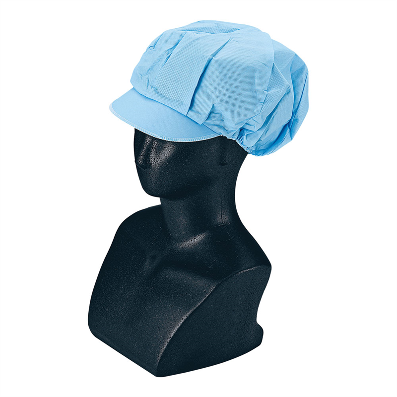 つくつく帽子 キャスケット EL-700 ブルー (20枚入) 1袋(ご注文単位1袋)【直送品】