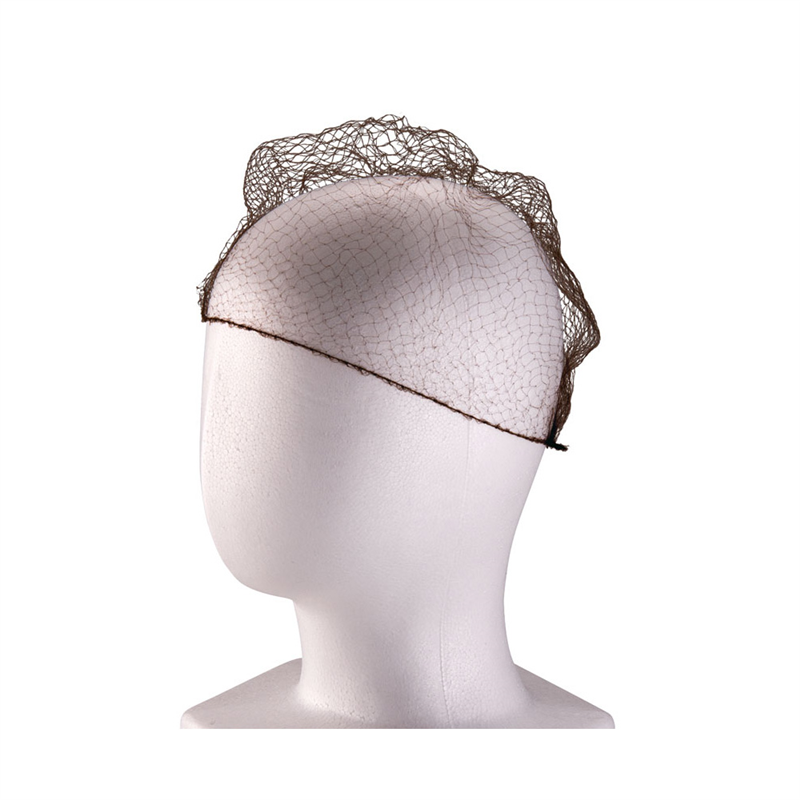 ヘアーネット(100枚入) M ダークブラウン 1袋(ご注文単位1袋)【直送品】