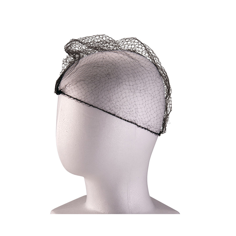 ヘアーネット(100枚入) M ブラック 1袋(ご注文単位1袋)【直送品】