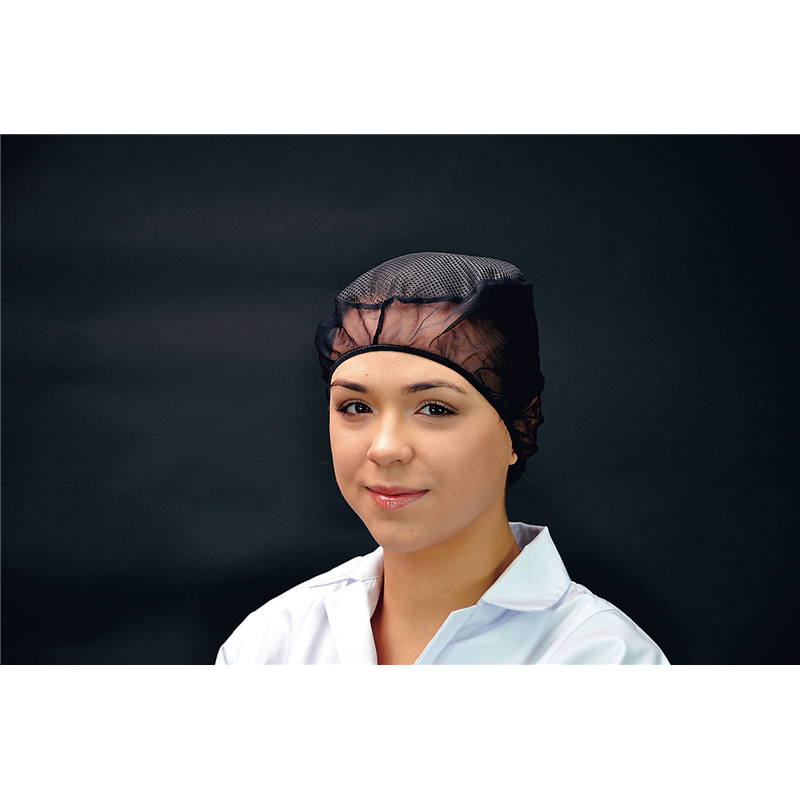 ネットキャップ(50枚入) ブラック 66150BL 1袋(ご注文単位1袋)【直送品】