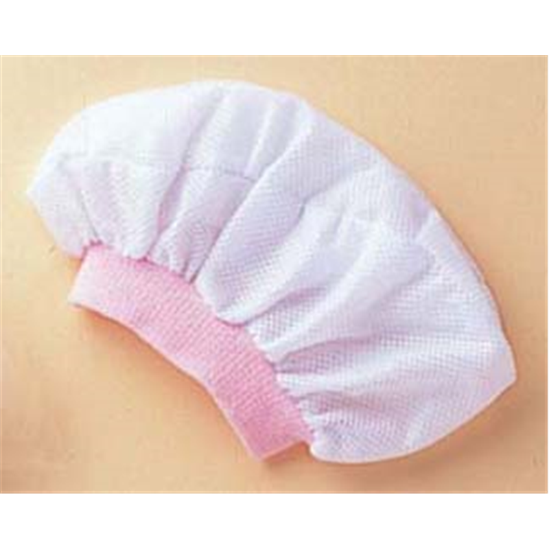 ネットバンドキャップ　レギュラータイプ C1400-4　ピンク 1袋（ご注文単位1袋）【直送品】