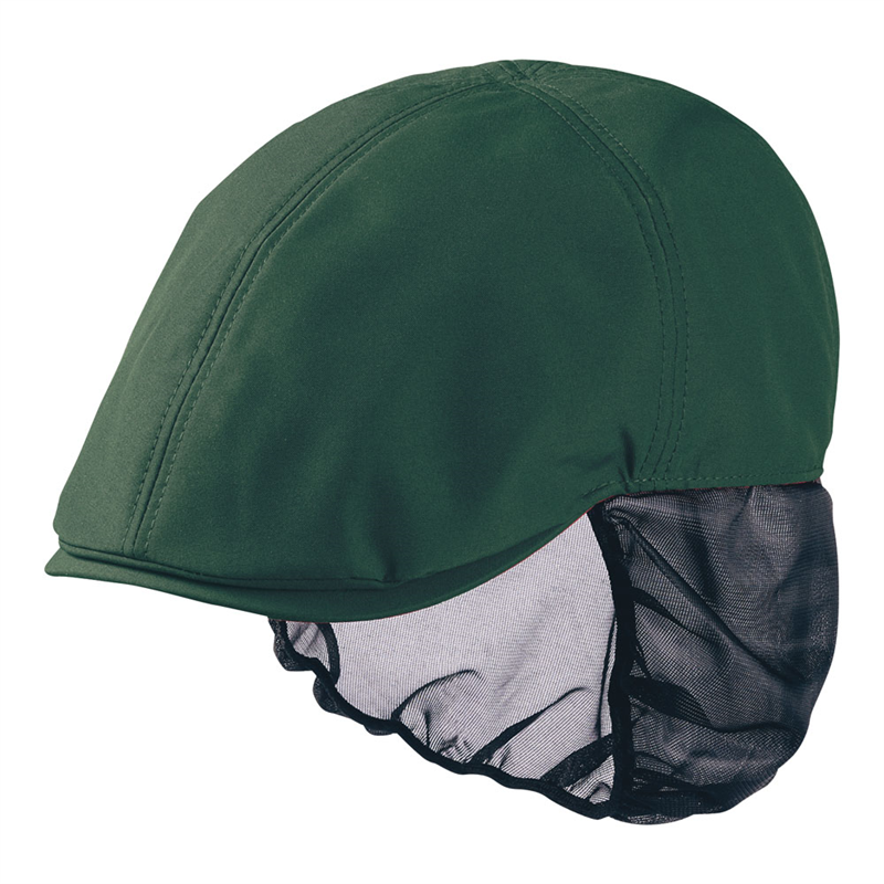 ハンティングキャップたれ付 9-1352 ボトルグリーン 1袋(ご注文単位1袋)【直送品】